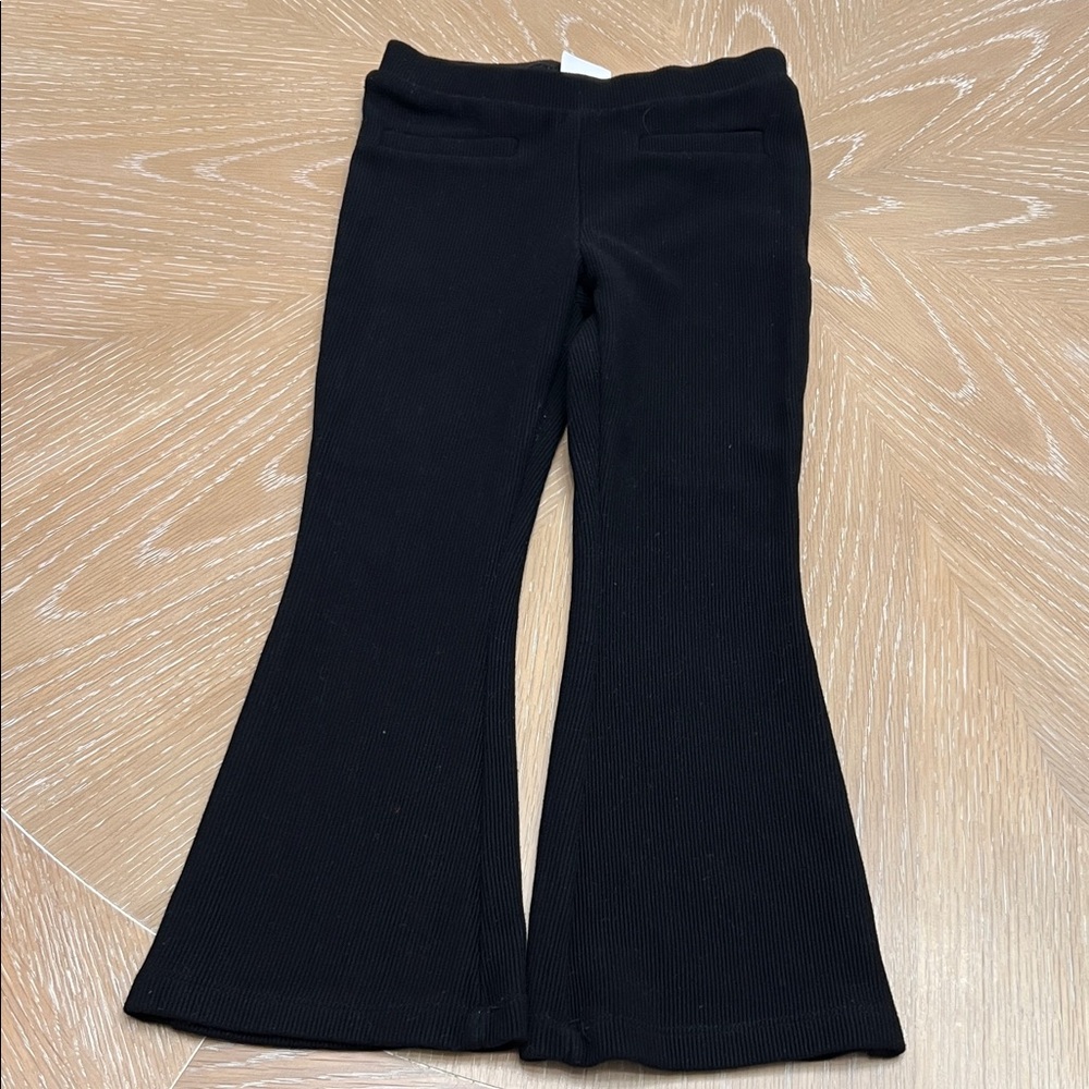 Zara Kids Black Flared Pants